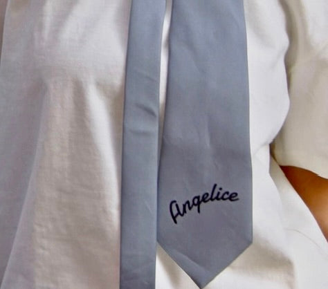 Paris Necktie Grey